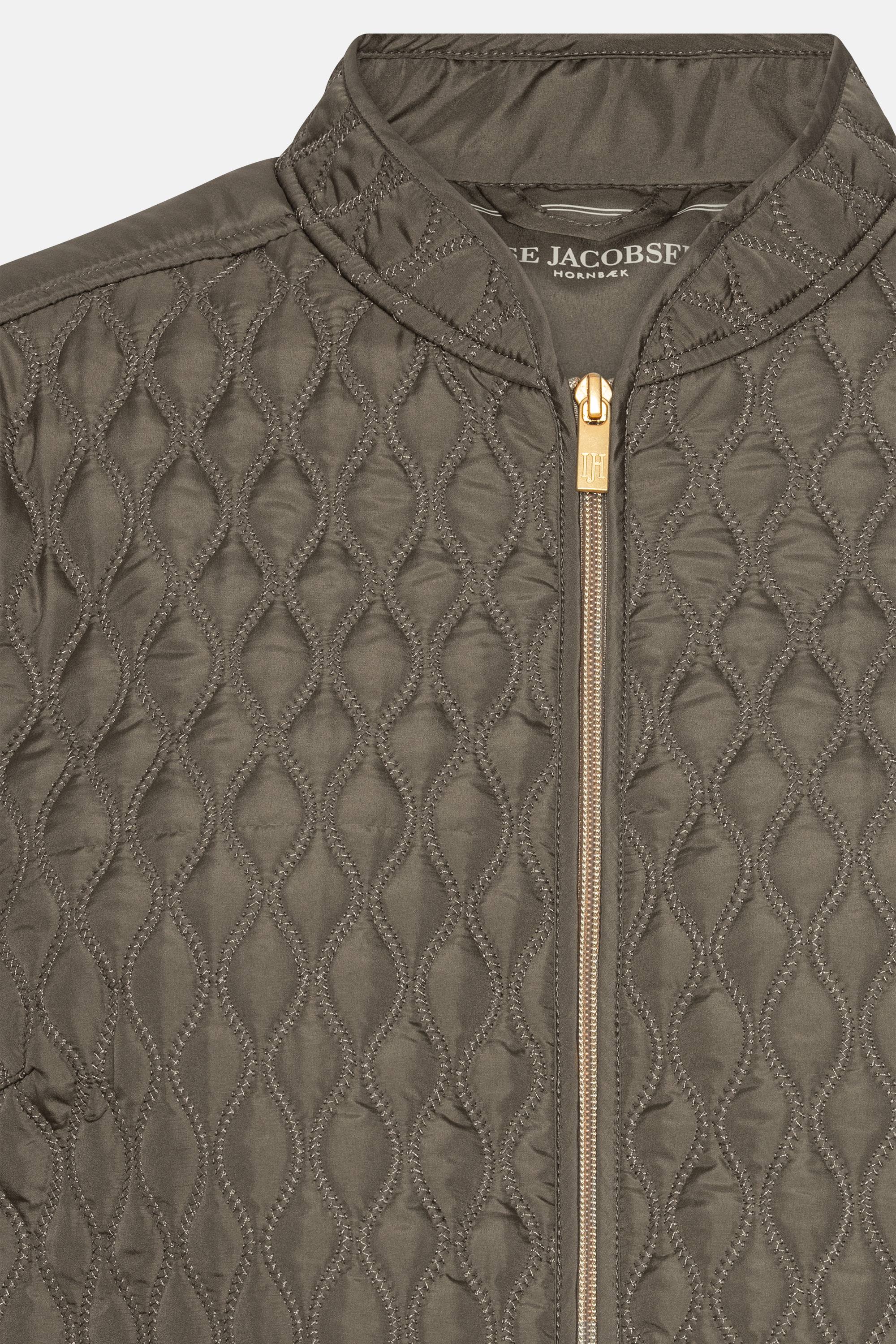 Short Quilt Jacket - Tarmac